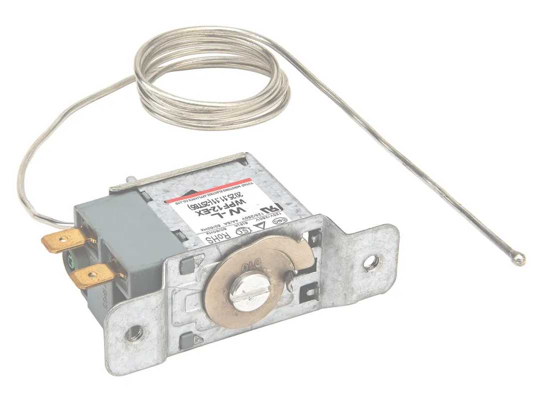 Hubert 192433 Kratos Replacement Thermostat for Milk Dispensers, Temp Control, Housing, Install