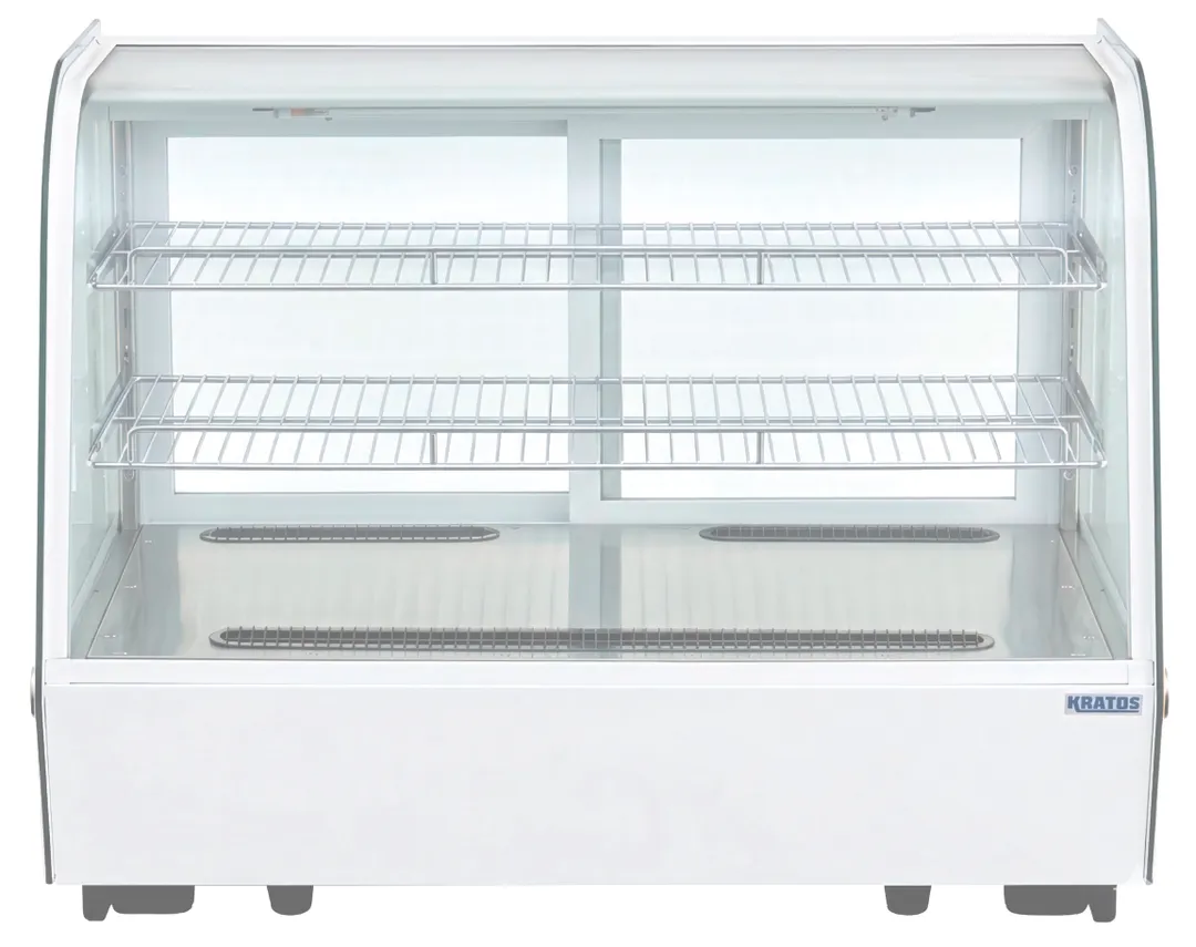 Hubert 192790 - Kratos 29C-007 Refrigerated Bakery Display Case, 34.6"W x 22.4"D x 27"H, 3 cu ft, White