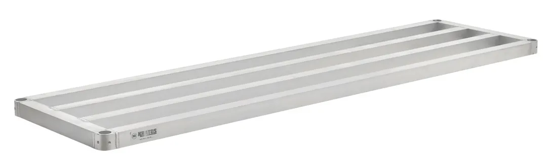 Hubert 193609 Kratos Replacement Top Shelf, 72" W x 20" D, Heavy-Duty Aluminum, for Keg Racks