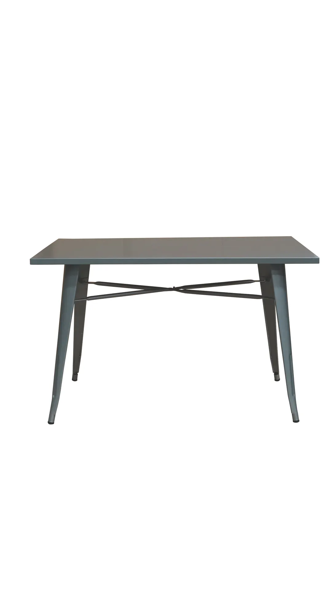 Hubert 41632 Outdoor Table, CenPro Table, 48"W x 29-1/2"D x 30"H, Weather-Resistant Steel