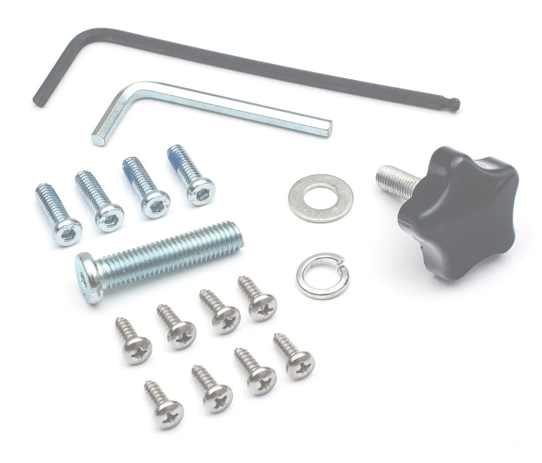 Hubert 97223 Kratos Hardware Kit, Stainless Steel, for Outdoor Aluminum Tables with Umbrella