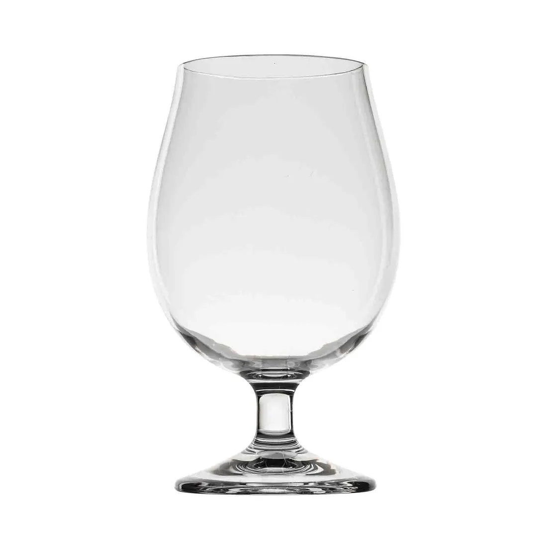 TableCraft Products 13256 - Luma Tulip Beer Glass, 16 Oz Capacity, 3.5" Dia x 6" H, Tritan, Footed