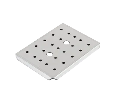 Vollrath 20200 False Bottom, 1/2-Size Steam Table Pan, 3/8" Drain Holes, Steel, Made in USA