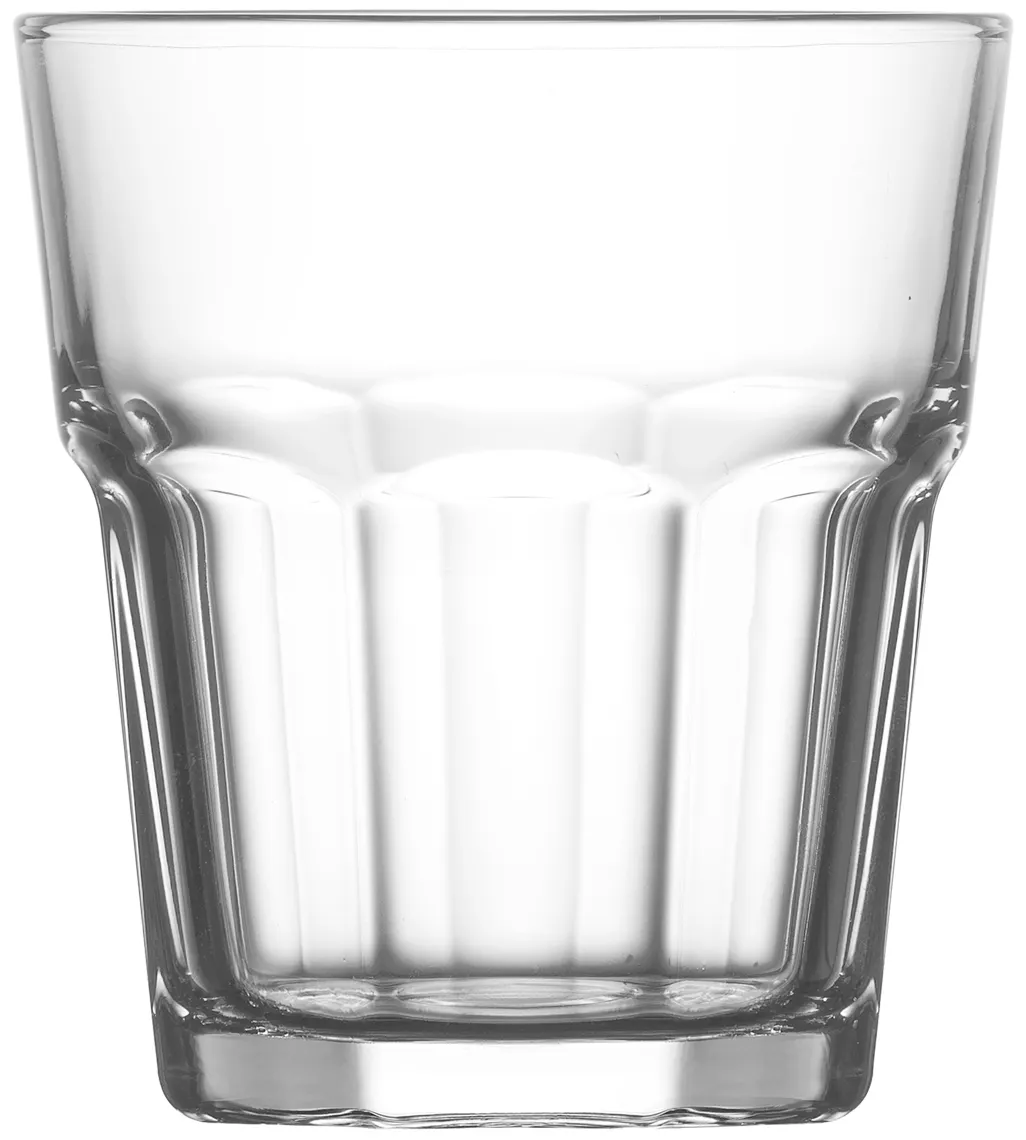 RAK Porcelain 700233Y Whiskey Glass, 10-1/4 oz (5-6 oz), 3.43" Dia x 3.74" H, Soda Lime - 24/Case