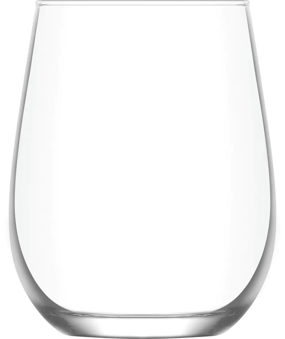 RAK Porcelain 790369Y Stemless Wine Glass, 19.9 oz (2.87" Dia x 4.8" H), All‑Purpose - 24/Case