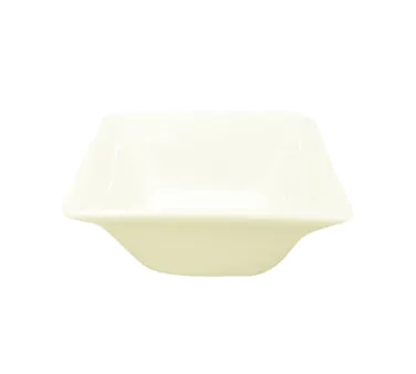 RAK Porcelain ACSD01 - Mini Square Sauce Dish 2 oz (3" x 1-1/4"), Porcelain, Dishwasher Safe - 6/Case