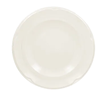 RAK Porcelain ANFP29 - Anna 11.375" Porcelain Plate Edge, Oven Microwave Dishwasher Safe - 12/Case