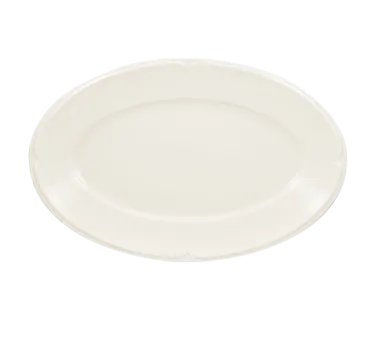 RAK Porcelain ANOP32 - Anna Oval Platter 12‑3/4" Porcelain, Oven Safe, Dishwasher Safe - 6/Case