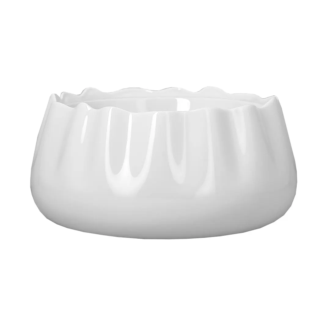 RAK Porcelain APCB20T - 6" Porcelain Bowl, 17.9 Oz Oven/Microwave/Dishwasher Safe - 1/Case