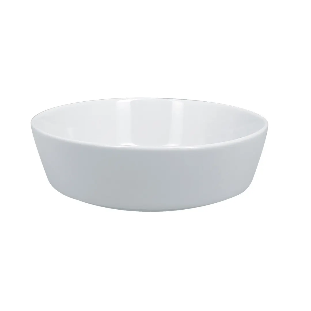 RAK Porcelain ASBW18 - 6" Salad Bowl, 25.35 oz, 6-3/4" Dia x 1.95" H, Porcelain, Edges - 12/Case