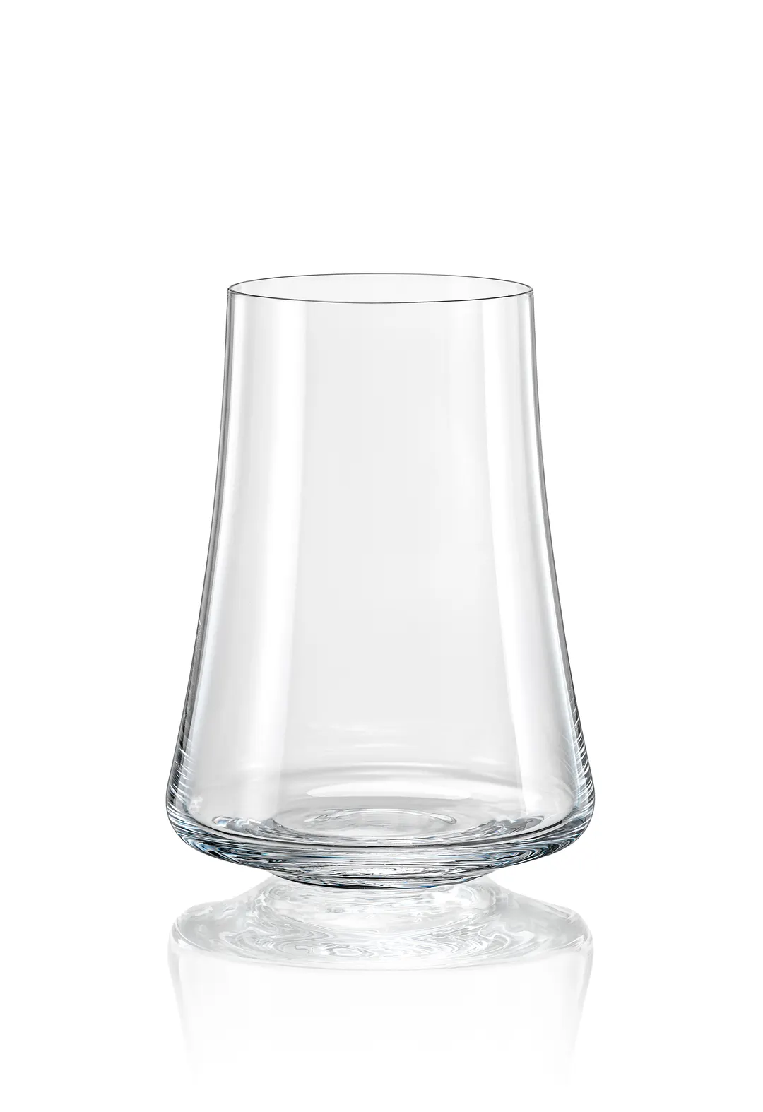 RAK Porcelain ASPBEV13 13.5 Oz Glass, 3.6"x4.9", Round Partially Tempered Rim - 24/Case