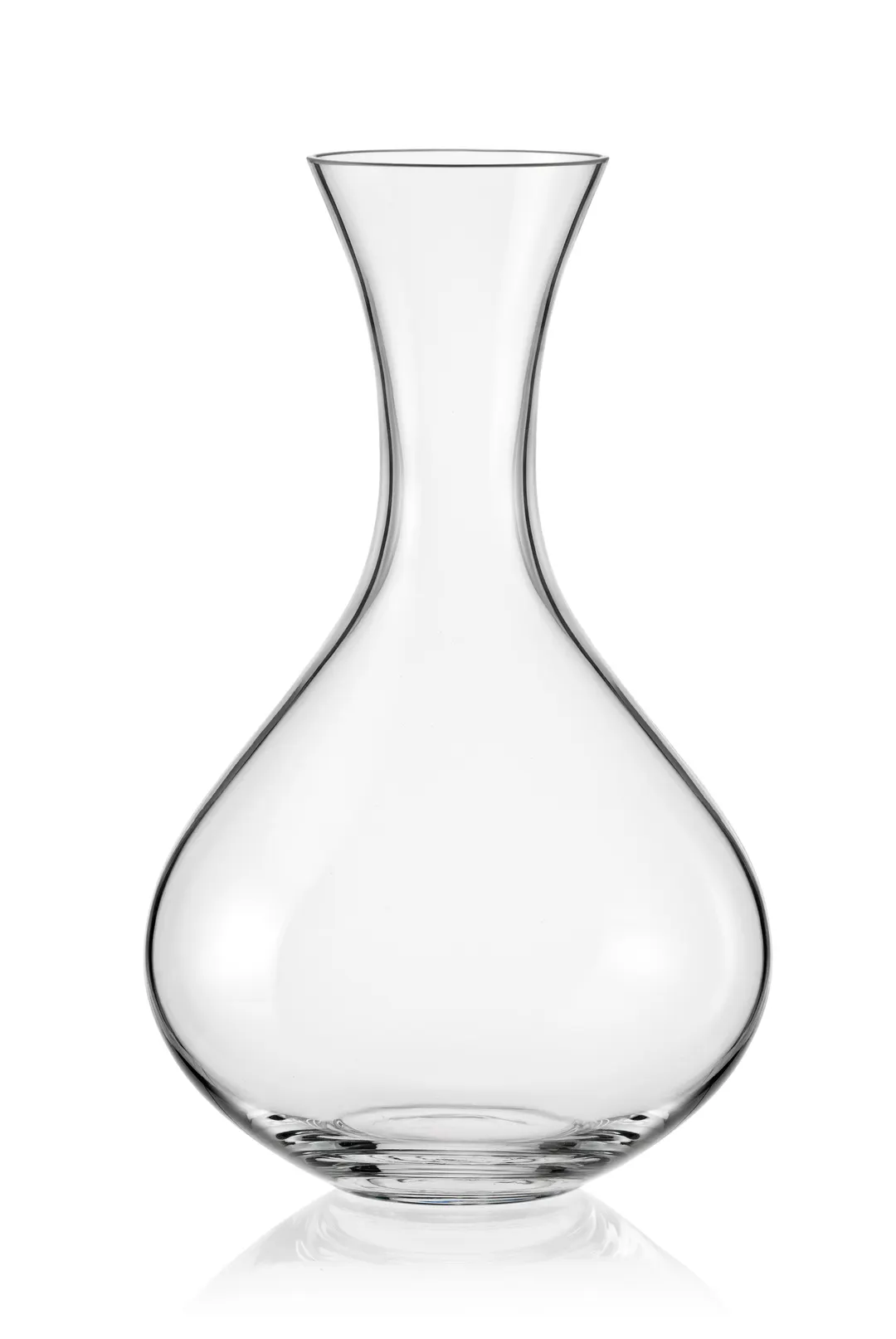 RAK Porcelain ASPDEC50 Decanter, 50.5 oz Round Glass, 6.5" D x 10.4" H, Tempered Rim - 2/Case
