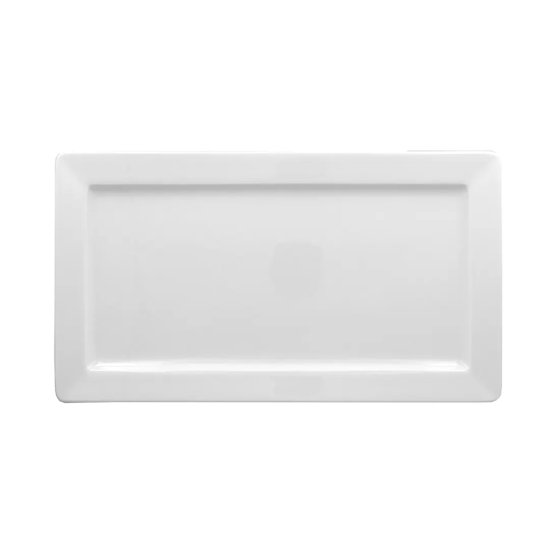 RAK Porcelain ASRP38 - 15" Rectangular Access Plate, White Porcelain, Oven Safe - 6/Case