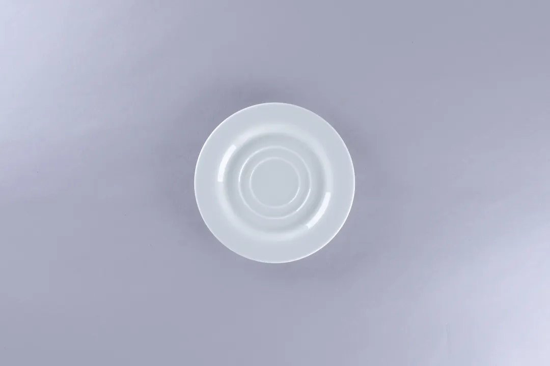 RAK Porcelain ASSA01 - Universal Round China Saucer, 6" Dia, Porcelain, White, - 24/Case