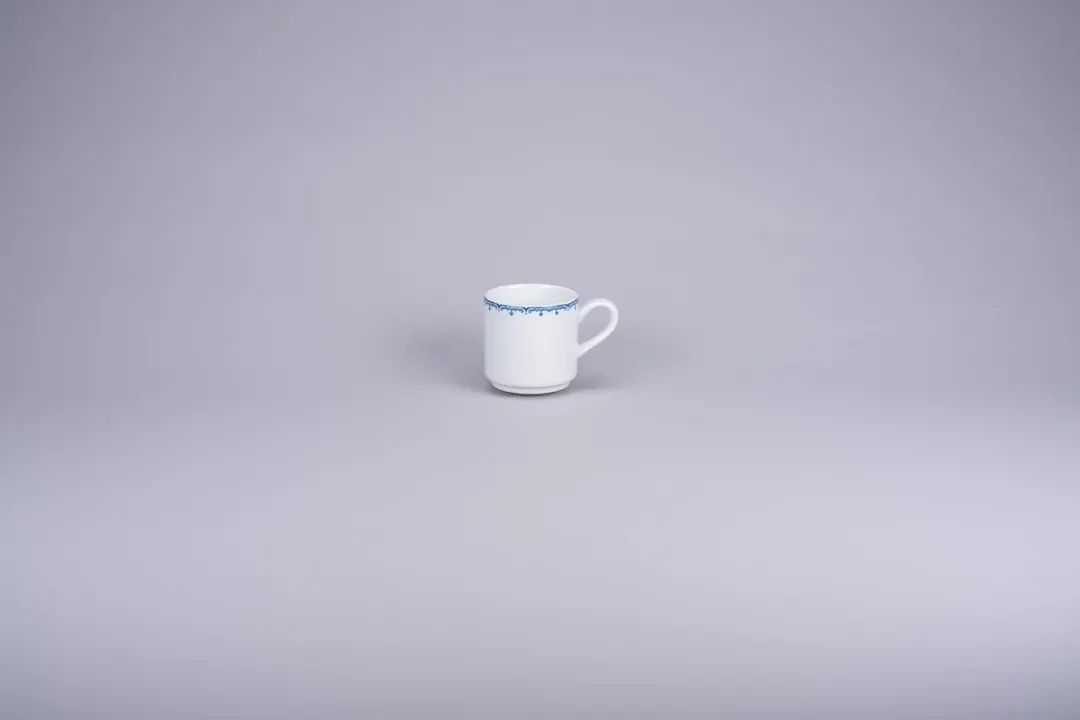 RAK Porcelain ASSC09D213 - Provence Espresso Cup 3.05 oz Porcelain Microwave Safe - 12/Case