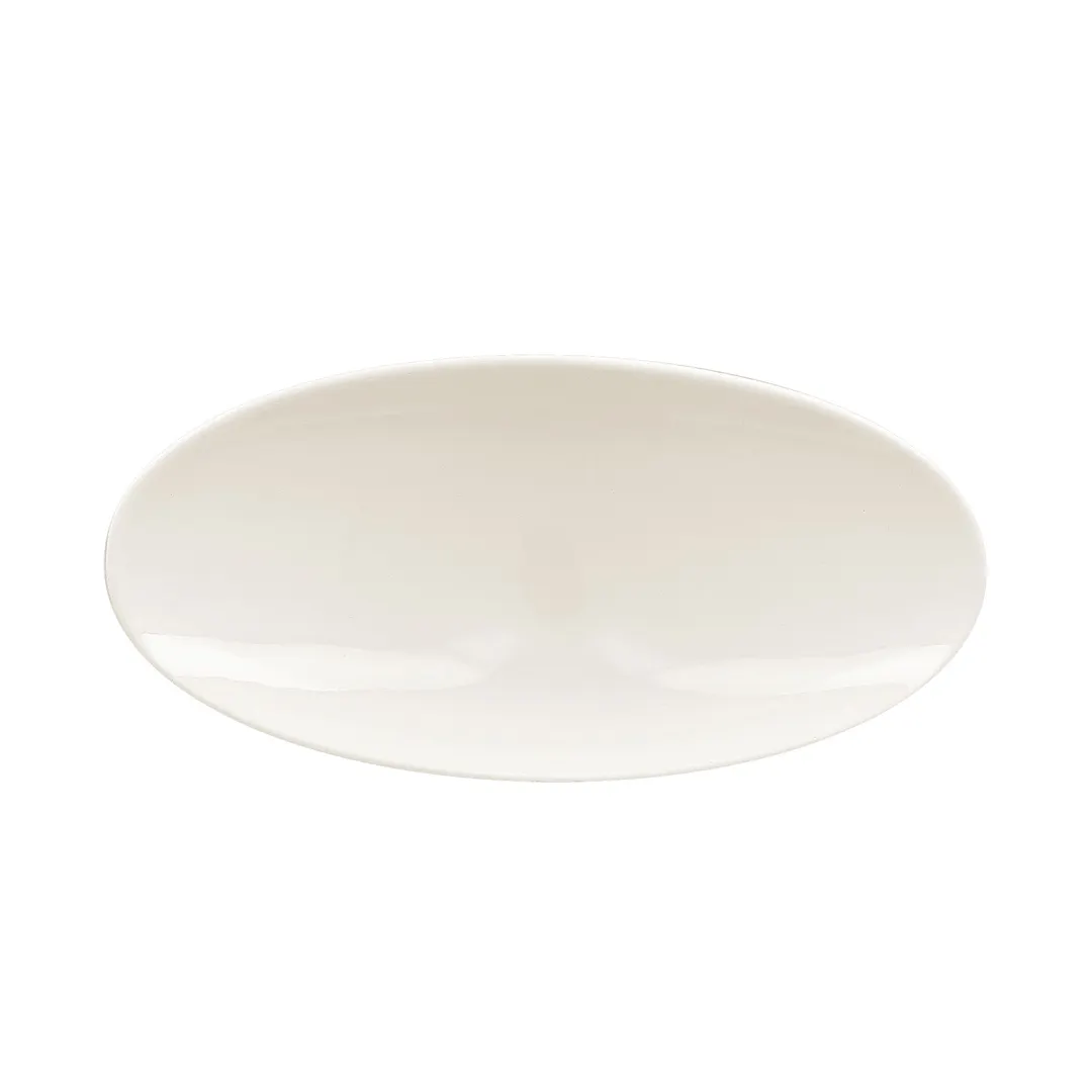RAK Porcelain AUOB20 - Aurea Oval Bowl 6.75 Oz (8½" Dia), Porcelain, Oven Safe - 6/Case