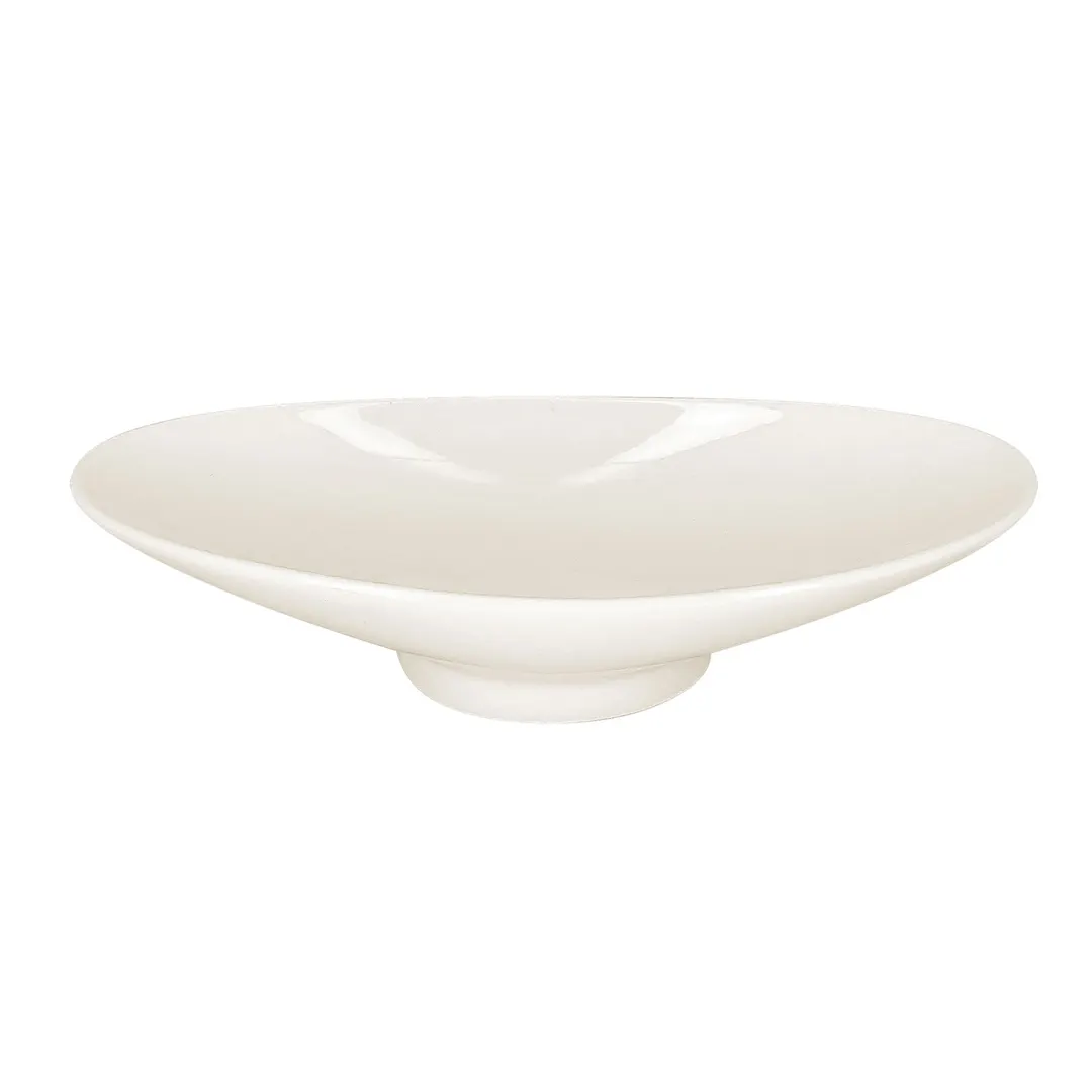 RAK Porcelain AUOB20 - Aurea Oval Bowl 6.75 Oz (8½" Dia), Porcelain, Oven Safe - 6/Case