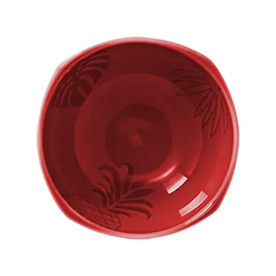 RAK Porcelain AZSKBW40RD - Aztek Round Bowl, 13.55 oz (5.1" Dia), Red Porcelain, Oven Safe - 12/Case