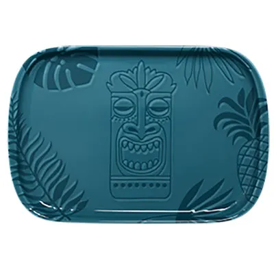 RAK Porcelain AZSKRP30TK - Oval Steak Platter 11.8" x 7.85" Turquoise Porcelain, Safe - 6/Case