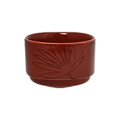 RAK Porcelain AZSKSH23RD - Aztek Sugar Packet Holder, 7.8 oz Red Porcelain, Multi‑Safe, - 12/Case