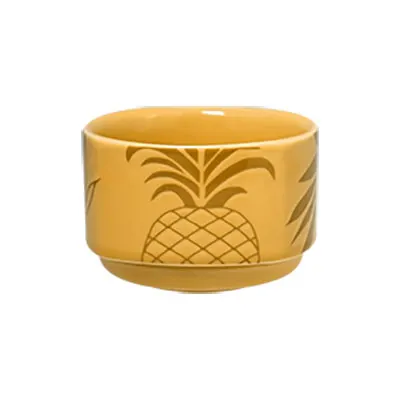 RAK Porcelain AZSKSH23YE - Sugar Holder, 7.8 oz, Yellow Porcelain, Dishwasher Safe - 12/Case