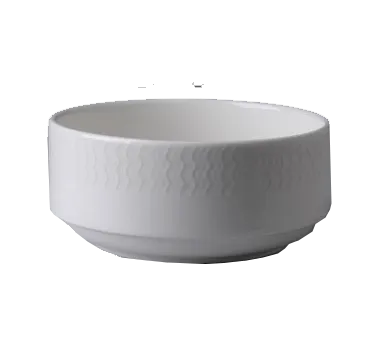 RAK Porcelain BABW14D1 Bowl, 5" Diameter, 21.3 Oz Porcelain, Dishwasher & Microwave Safe - 12/Case