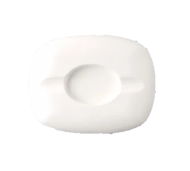 RAK Porcelain BACA01 Ashtray, 8" x 6¼" Porcelain, Dishwasher Safe, Chip Resistant - 2/Case