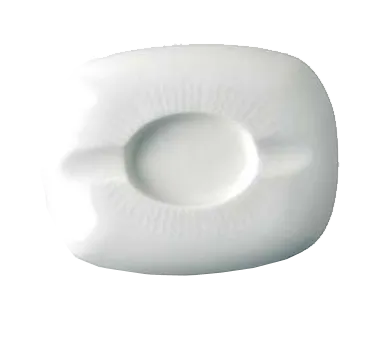 RAK Porcelain BACA01D1 - Cigar Ashtray, 8.25" x 6.25", Porcelain, Chip Resistant - 2/Case