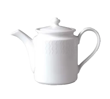 RAK Porcelain BACP35D1 - Leon 16 oz Coffee Pot with Lid, Porcelain, Microwave Safe - 12/Case