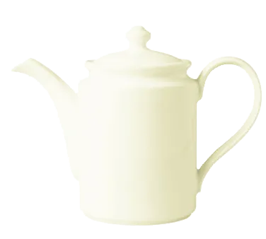 RAK Porcelain BACP70 Coffee Pot with Lid, 23.65 oz (0.7 Qt), Chip‑Resistant, Microwave Safe - 1/Case