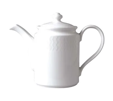 RAK Porcelain BACP70D1 - Leon 29 oz Coffee Pot with Lid, Porcelain, Dishwasher & Microwave Safe - Case