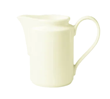 RAK Porcelain BACR05 Creamer Pitcher, 2.5 oz Capacity, with Handle, Dishwasher Safe - 24/Case