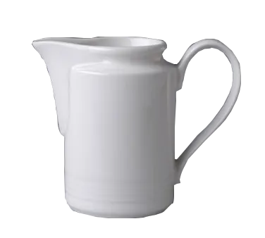 RAK Porcelain BACR25D7 - Rondo Creamer Pitcher, 8.45 oz with Handle, Dishwasher Safe - 6/Case