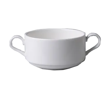 RAK Porcelain BACS30 - Soup Bowl, 10.15 oz (4" Dia.), Porcelain, Resistant, Microwave Safe - 6/Case