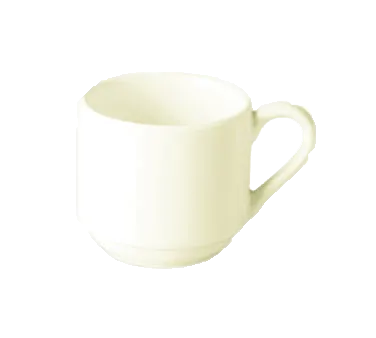 RAK Porcelain BACU09 Banquet Cup 3.05 oz (2" x 2-1/2"), Stackable Porcelain, Dishwasher Safe - 12/Case