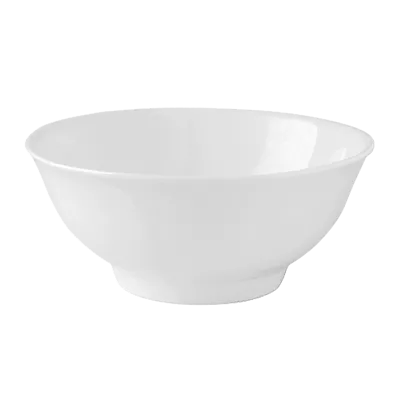 RAK Porcelain BANB21 Noodle Bowl, 8" Diameter, 37.2 Oz, Microwave Safe, Chip Resistant - 6/Case
