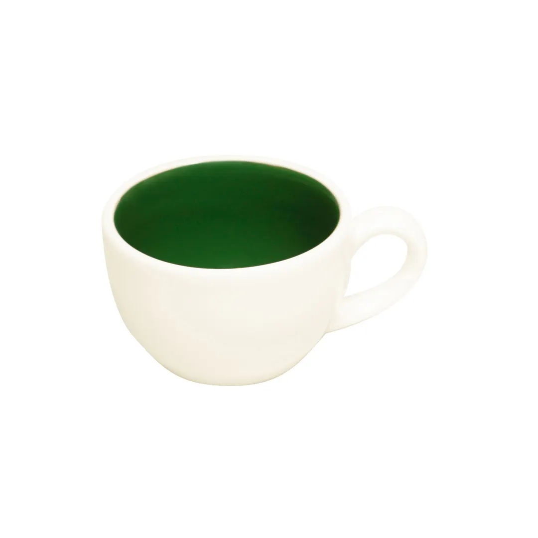 RAK Porcelain BANC09PD4 Samba Cup 3.05 oz Forest Non-Stackable Dishwasher/Microwave Safe - 12/Case