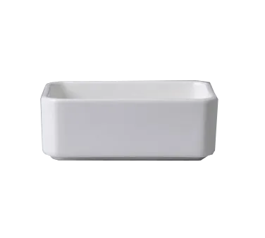 RAK Porcelain BASH01 - Sugar Packet Holder 6.75 oz 4" x 3" Porcelain Chip Resistant Safe - 6/Case