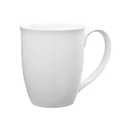 RAK Porcelain BATMG30 Banquet Tulip Mug, 10-1/8 oz Porcelain, Non‑Stackable, Dishwasher & Microwave Safe - 12/Case