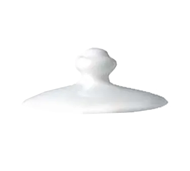 RAK Porcelain BATPLD2 Banquet Teapot Lid, Porcelain, Dishwasher Safe, High Chip Resistance, 12/Case