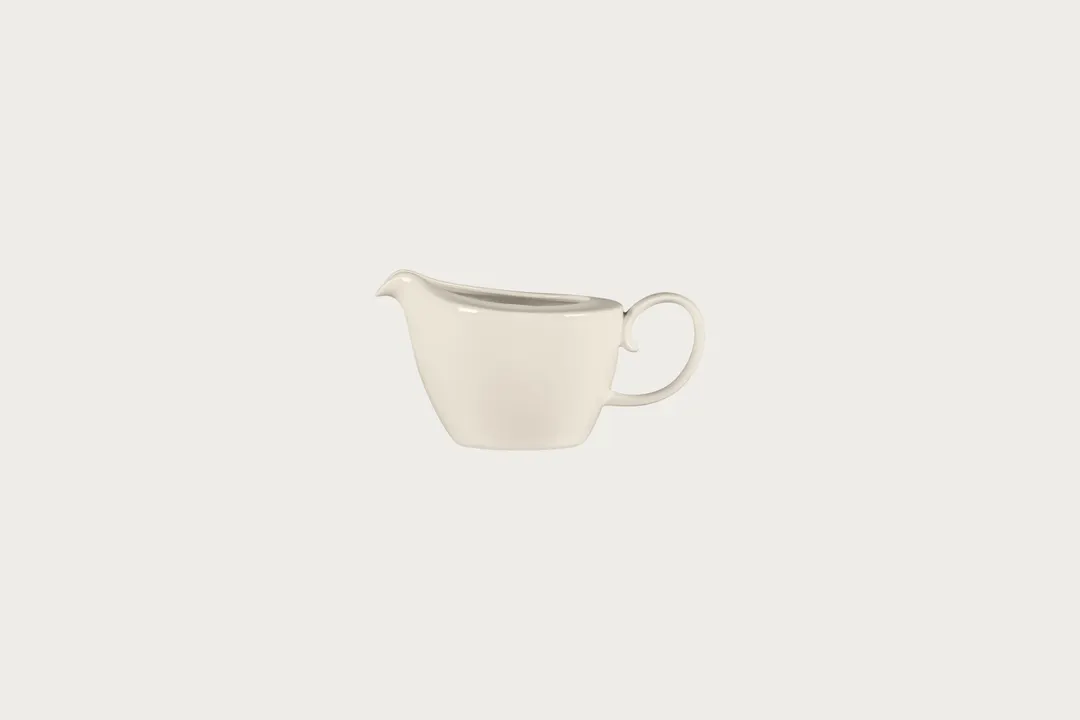 RAK Porcelain BCBVCR30 - Bravura Creamer Pitcher, 10.14 Oz Capacity, Bone China with Handle - 6/Case