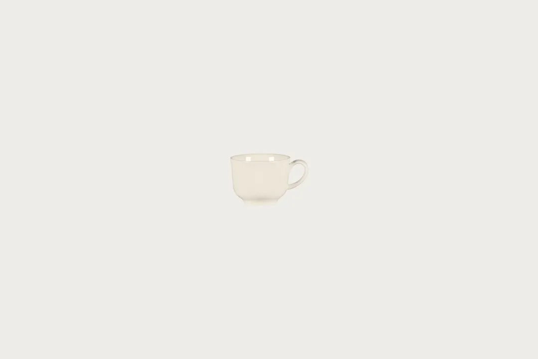 RAK Porcelain BCBVNC08 - Bravura Espresso Cup, 2.7 oz (80 ml) Bone China, Non-Stackable, 12/Case