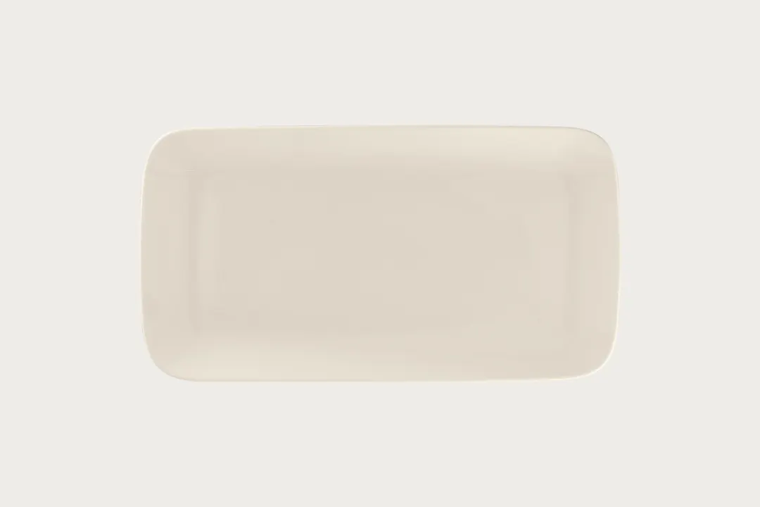 RAK Porcelain BCBVRP33 - Bravura Rectangular Plate, 13" Bone China Dinnerware, 12/Case