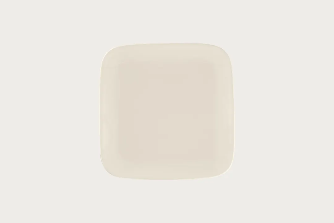 RAK Porcelain BCBVSP22 - Bravura Square Plate, 8.46" Bone China Dinnerware, 12/Case