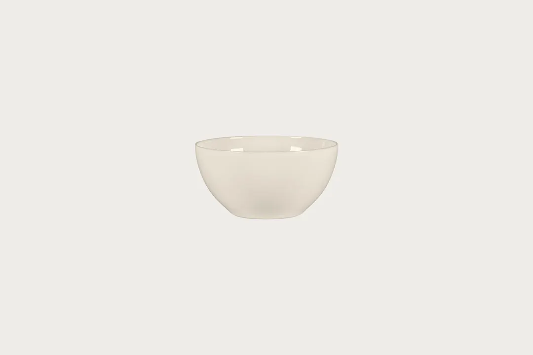 RAK Porcelain BCFRBW75 - Fedra Round Bone China Dinner Bowl, 25.36 oz (0.75 qt), General Use, 12/Case