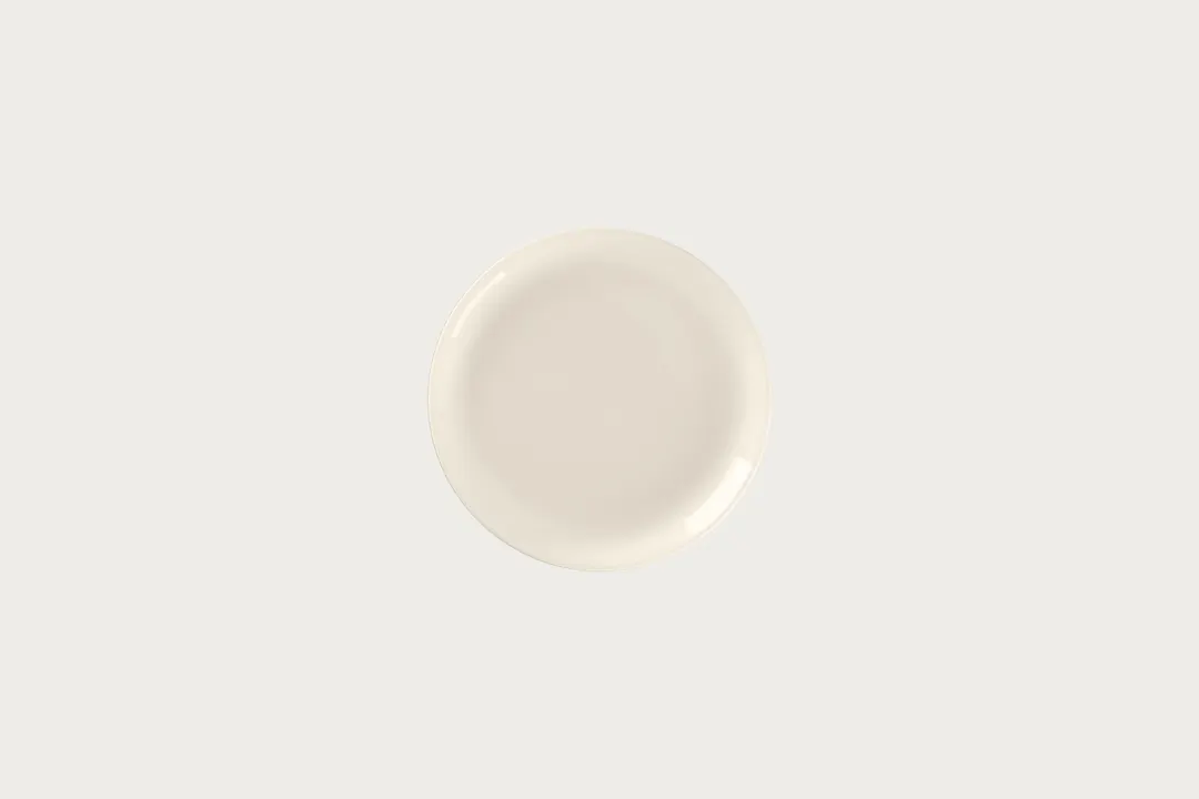 RAK Porcelain BCFRCP15 Fedra Coupe Round Plate, 5.9" Bone China, Coupe Rim - 24/Case