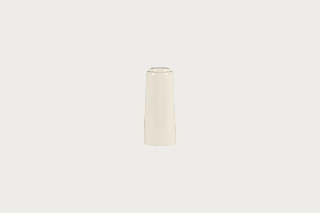 RAK Porcelain BCFRFV01 - Fedra Bud Vase, Bone China, Classic White, 4" Height, 12/Case