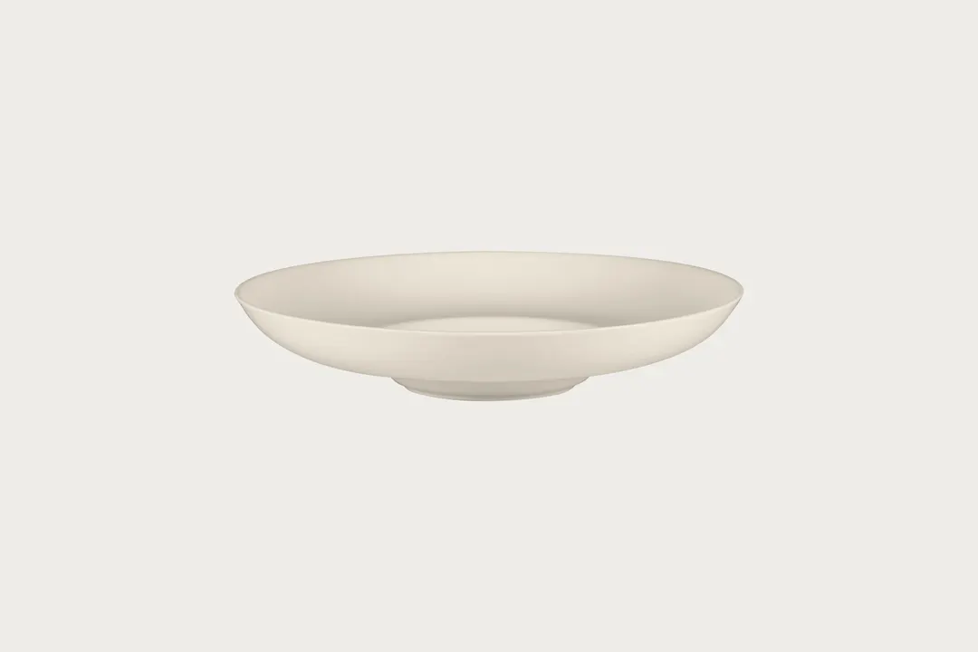 RAK Porcelain BCFRGD29 - Fedra Deep Round Plate, 11.4" Diameter Bone China, Deep Rim - 6/Case