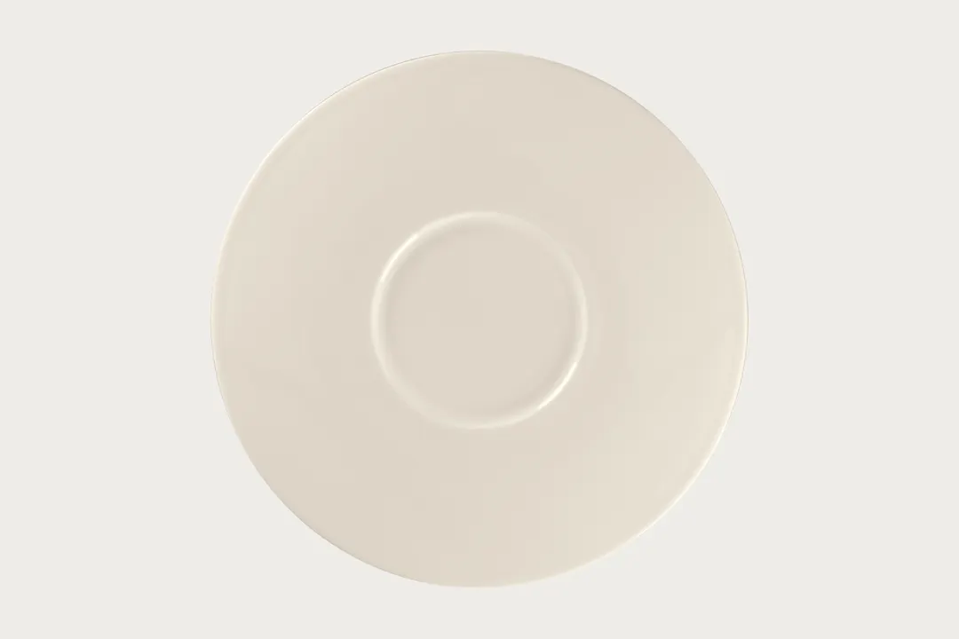 RAK Porcelain BCFRGF29 - Fedra Gourmet Flat Round Plate, 11.4" Bone China, Flat Edge, 12/Case