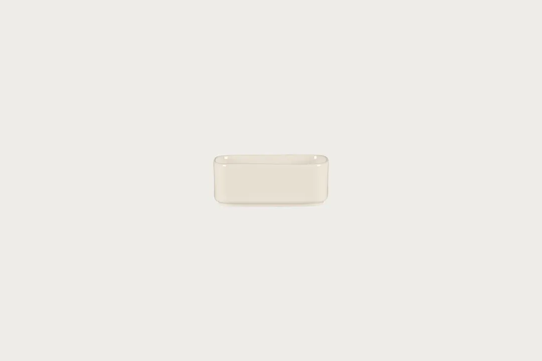 RAK Porcelain BCFRSH01 - Fedra Sugar Packet Holder, Bone China Caddy, Elegant White Finish, 12/Case